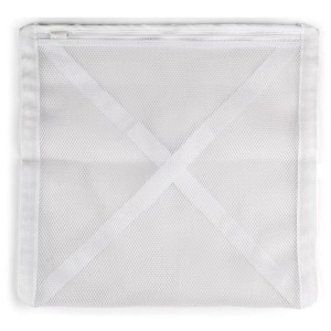 Sac pentru Spalare Incaltaminte, Flippy, Dimensiuni Mari, pentru Masina de Spalat, 40x40x1 cm, Alb