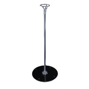 Suport de Masa pentru Baloane, Flippy, Accesoriu Decorativ, din Plastic, 70 cm, Transparent