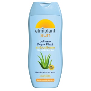 Crema Hidratanta Dupa Plaja, Lapte Hidratant cu Efect Stralucitor, Elmiplant Sun, 200 ml