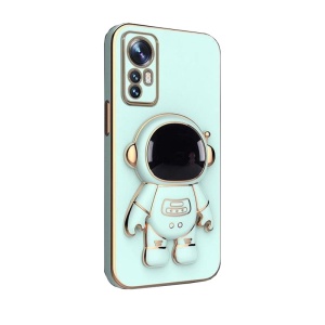 Husa de Protectie 2 in 1, Flippy, Husa de Protectie pentru Honor 70, Model Astronaut, Husa cu Suport, din TPU, Verde