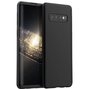 Husa de Protectie, Flippy, pentru Samsung Galaxy M20, cu Acoperire Completa 360, cu Folie de Protectie, Plastic, Negru