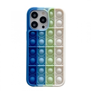 Husa de protectie Flippy Pop It compatibila cu Apple iPhone 13 Pro Max,Model 6,Multicolor