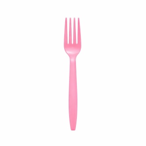 Set Furculite de Unica Folosinta, Flippy, 10 Bucati, Plastic Rezistent, 15.5 x 2.5 cm, Roz