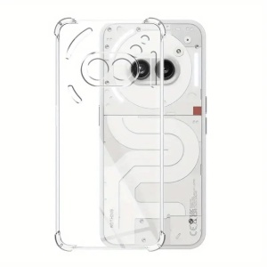 Husa de Protectie, Flippy, Compatibila cu Nothing Phone 2A, TPU Antisoc, Protectie Colturi, 1.5 mm Transparent