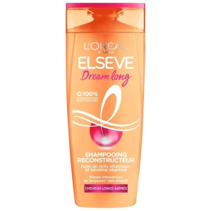 Sampon, ELSEVE, Dream Long Reparator Keratina Vitamine Ulei de Ricin, 250 ml