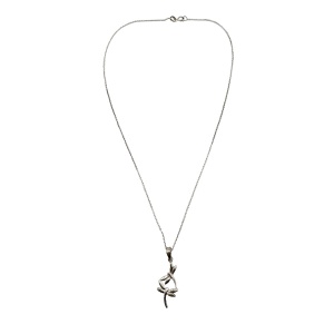 Set Lantisor cu Pandantiv din Argint 925, Jolie Silver, pentru Dama, Model Libelula Dubla, 2.8 x 1 cm, Argintiu