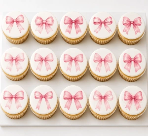 Set de 15 toppere comestibile pentru cupcakes - Img 4