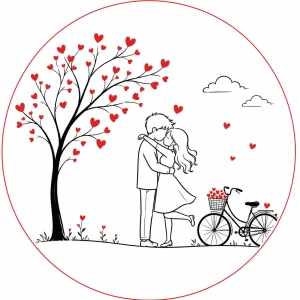 Acadele personalizate - Tematica Valentine's day - Img 3