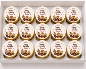 Set de 15 toppere comestibile pentru cupcakes - Img 3
