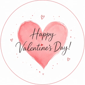 Acadele personalizate - Tematica Valentine's day