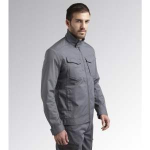 JACHETA DE LUCRU POLY 2 STEEL GRAY XL - Img 1