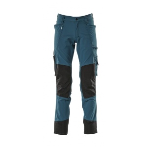 PANTALONI CORDURA PETROL/NEGRU