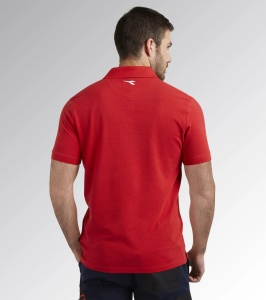 TRICOU POLO PREMIUM MC ATLAR ORGANIC DIADORA ROSU S - Img 3