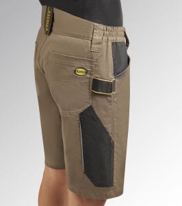 BERMUDE POLY 2.0 STRETCH POLY-COTTON BROWN GREY S - Img 3