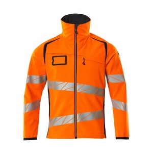 JACHETA SOFTSHELL HI-VIS ORANGE/DARK NAVY