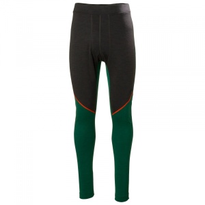 PANTALONI TERMO HELLY HANSEN LIFA BASE LAYER MERINO VERDE GRI M