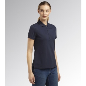 TRICOU POLO MC DAMA ATHENA ORGANIC CLASSIC NAVY XXL - Img 1