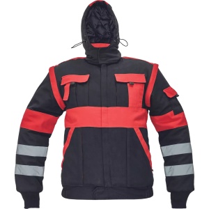 JACHETA MAX WINTER REFLEX NEGRU ROSU 66 - Img 1