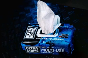 SERVETELE ULTRAGRIME PRO MULTIUSE XXL+CLOTHWIPES 100 BUC/PAC - Img 6