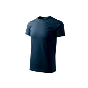 TRICOU MALFINI BASIC 129-ALBASTRU MARIN-L