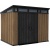 Casuta de gradina Pent 9 x 7 Keter, Signature, Venetian ,Maro - Img 2