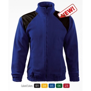Jacheta fleece unisex HI-Q 506-negru-L