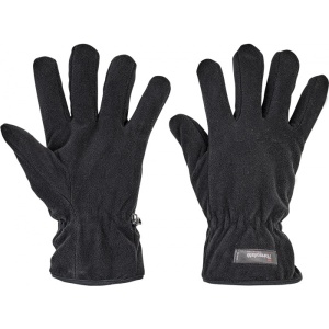 MANUSI De iarna MYNAH TRICOT FLAUSAT NEGRU