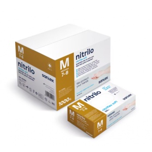 MANUSI SANTEX NITRIL ALBASTRE M - Img 2