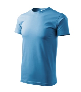 TRICOU MALFINI BASIC 129-ALBASTRU AZURIU-L - Img 2