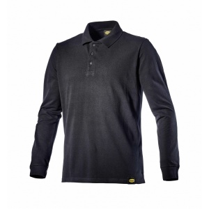 TRICOU POLO LS ATLANTIS II BLACK