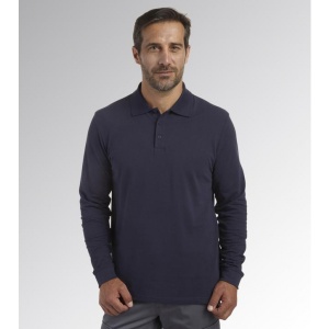 TRICOU POLO ML ATLANTIS ORGANIC NAVY - Img 1