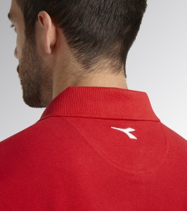 TRICOU POLO PREMIUM MC ATLAR ORGANIC DIADORA ROSU S - Img 4