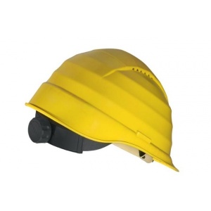 CASCA DE PROTECTIE ROCKMAN +DISPOZITIV DE REGLARE +SUSPENSIE TEXTILA: ALBASTRU