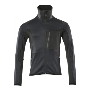 FLEECE JUMPER DARK NAVY/BLACK