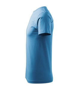 TRICOU MALFINI BASIC 129-ALBASTRU AZURIU-M - Img 4