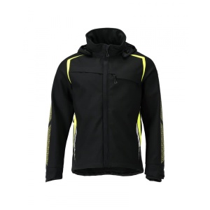 JACHETA SOFTSHELL DARK NAVY/HI VIS YELLOW XL