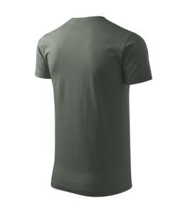 TRICOU MALFINI BASIC 129-GRI ARDEZIE-XL - Img 2