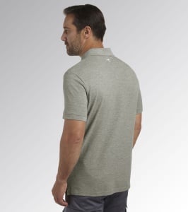 TRICOU POLO PREMIUM MC ATLAR ORGANIC DIADORA GRIGIO MELANGE MEDIO L - Img 5