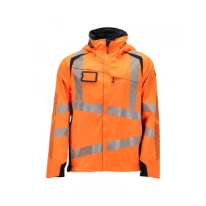 JACHETA IMPERMEABILA LIGHTWEIGHT LINING HIS-VIS ORANGE/DARK NAVY L