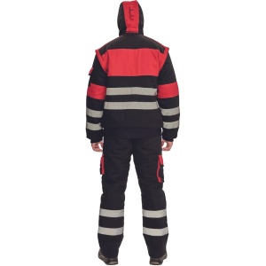 JACHETA MAX WINTER REFLEX NEGRU ROSU 46 - Img 3