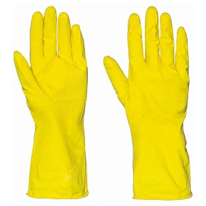 Manusi Latex Galbene Dct - Img 1