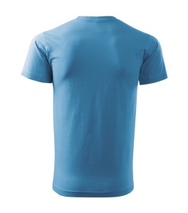TRICOU MALFINI BASIC 129-ALBASTRU AZURIU-S - Img 5