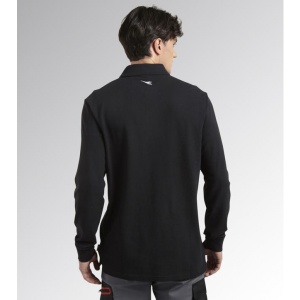 TRICOU POLO ML ATLANTIS ORGANIC BLACK L - Img 2