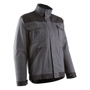 HAINA DE LUCRU COMMANDER GRI INCHIS 100% BUMBAC S