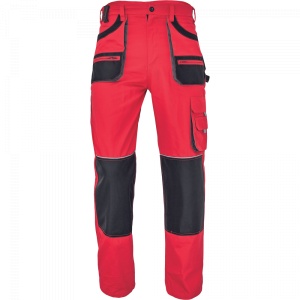 PANTALONI CARL BE-01-003 ROSU/NEGRU 64