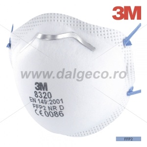 SEMIMASCA IN FORMA DE CUPA FFP2 3M