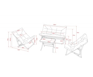 SET MOBILIER DE TERASA BRIZA - Img 5
