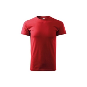 TRICOU MALFINI BASIC 129-ROSU