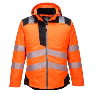 JACHETA HI-VIS PW3 ORANGE/NEGRU XXXL