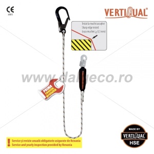 MIJLOC LEG ABSORBITOR ENERGIE LIZZARD12MM L 2M 022+026